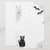 Halloween Skeleton Animals Gang Briefpapier (Voorkant / Achterkant)