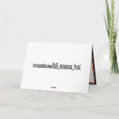 Halloween Skeleton Animals Gang Kaart (Achterkant)