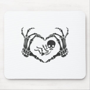 Halloween Skeleton Baby Rib Cage Zwanger Pompoen Muismat