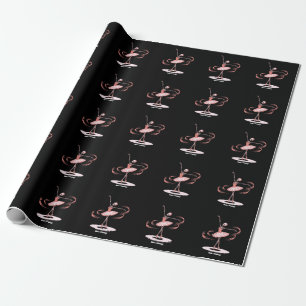 Halloween Skeleton Ballerina Ballet Danskostuum Cadeaupapier