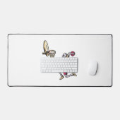 Halloween Skeleton Basketball Player Costuum Skull Bureaumat (Keyboard & Muis)