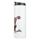 Halloween Skeleton Basketball Player Costuum Skull Thermosbeker (Geroteerd rechts)