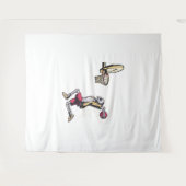 Halloween Skeleton Basketball Player Costuum Skull Wandkleed (Voorkant (horizontaal))