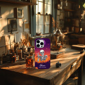 Halloween Skeleton "Bone To Be Wild!" Vredesteken Case-Mate iPhone Case