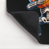 Halloween Skeleton Boys Trick Treat Funny Pumpkin Muismat (Hoek)