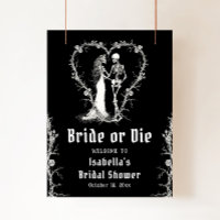 Halloween Skeleton Bride of Die Bridal Welkom