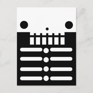 Halloween Skeleton Briefkaart