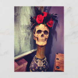 Halloween Skeleton Briefkaart