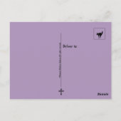 Halloween Skeleton Briefkaart (Achterkant)