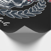 Halloween Skeleton Club Cadeaupapier (Hoek)