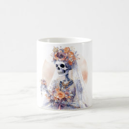Halloween Skeleton Coffee Mok