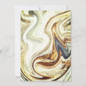 Halloween Skeleton Couple Gothic Save the Date (Achterkant)