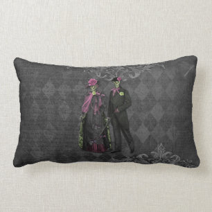 Halloween Skeleton Couple Kussen