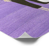 Halloween Skeleton Couple Wedding Poster (Hoek)