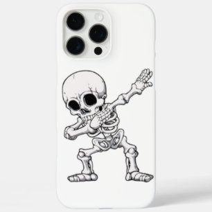 Halloween Skeleton Dabbing iPhone 16 Pro Max Hoesje