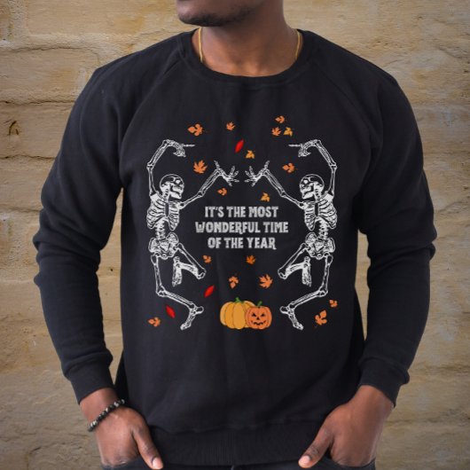 Halloween Skeleton De mooiste tijd van het jaar Trui