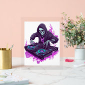 Halloween Skeleton DJ Acryl Bord (Huwelijk)