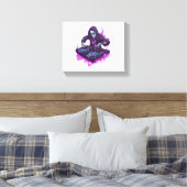Halloween Skeleton DJ Canvas Afdruk (Insitu (Slaapkamer))