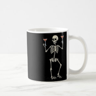 Halloween Skeleton Drink Manhattan Tail Koffiemok
