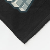 Halloween Skeleton Gamer Pixel Video Gaming Boys M Fleece Deken (Hoek)