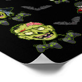 Halloween Skeleton Gaming Witch Vampire Zombie Boy Poster (Hoek)