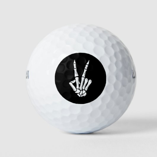 Halloween Skeleton Hand Golfballen (Voorkant)