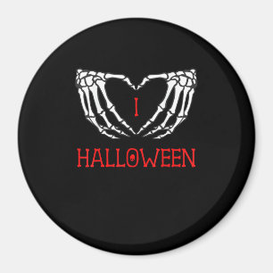 Halloween Skeleton Handen Vormen Hart Gothic Magneet