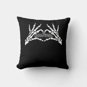 Halloween - Skeleton Hands Heart Kussen