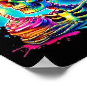 Halloween Skeleton Het is mijn verjaardagskostuumf Poster (Hoek)