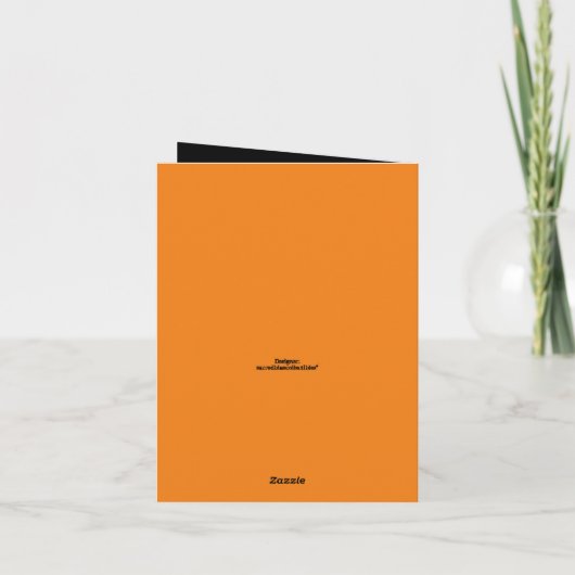 Halloween Skeleton Kantoor Union Coffee Break Kaart (Achterkant)