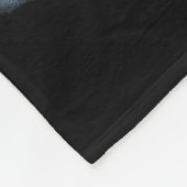 Halloween Skeleton Karate Fleece Deken (Hoek)