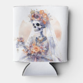 Halloween Skeleton Koelbox Blikjeskoeler (Voorkant)