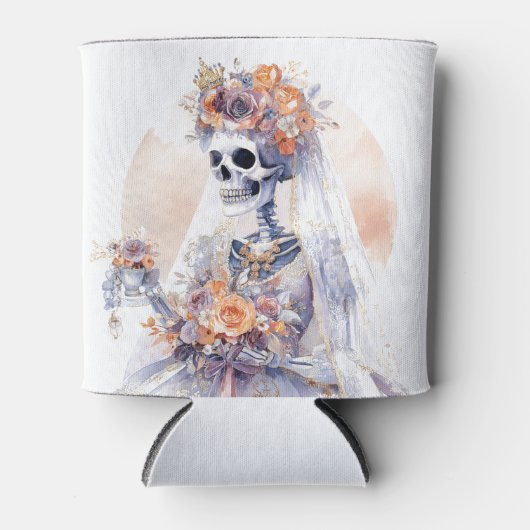 Halloween Skeleton Koelbox Blikjeskoeler (Voorkant)