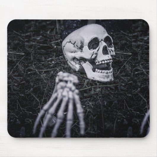 Halloween Skeleton Muismat (Voorkant)