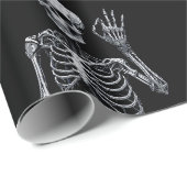 Halloween Skeleton - Nooit Beter Ik Cadeaupapier (Rol Hoek)