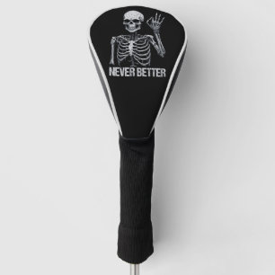 Halloween Skeleton - Nooit Beter Ik Golfheadcover