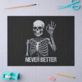 Halloween Skeleton - Nooit Beter Ik Tissuepapier (Craft)