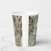  Halloween Skeleton Papieren Bekers (Links)