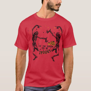 Halloween Skeleton Party... Dit is het seizoen dat T-shirt