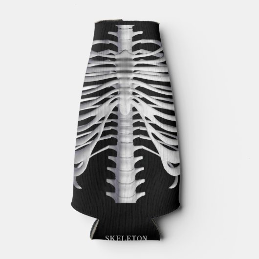 Halloween Skeleton Party Rib Cage Bottle Cooler (Voorkant)