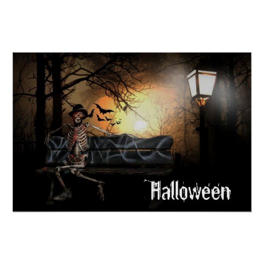 Halloween Skeleton Perfect Poster (Voorkant)