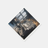 Halloween Skeleton Pianist Servet (Hoek)