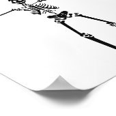 Halloween Skeleton Poster (Hoek)