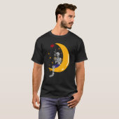  Halloween Skeleton Pumpkin Spice Latte Syr T-shirt (Voorkant volledig)