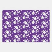 Halloween Skeleton Pumpkin Spooky Sprinkles Inpakpapier Vel (Voorkant 3)