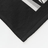 Halloween Skeleton Retro Style Drink Beverage Quir Fleece Deken (Hoek)