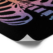 Halloween Skeleton Rib Cage Zombie Costume T-shirt Poster (Hoek)