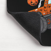 Halloween Skeleton Riding Monster Truck Toddler Bo Muismat (Hoek)