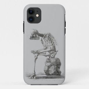 Halloween Skeleton Sitting Anatomy Case-Mate iPhone Case