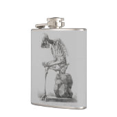 Halloween Skeleton Sitting Anatomy Heupfles (Links)